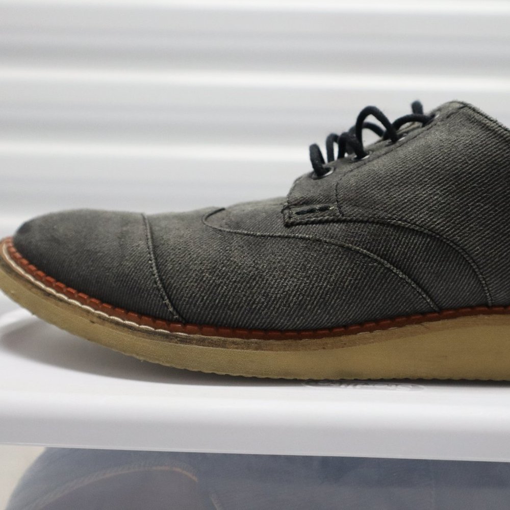 Toms Grey mens size 8